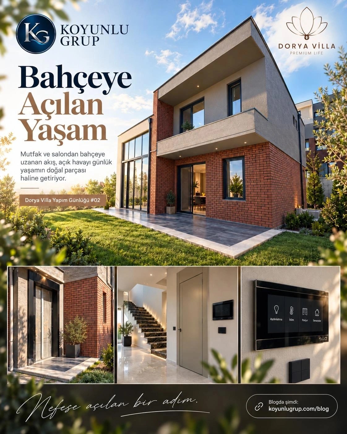 Dorya Villa · Bahçeye açılan yaşam